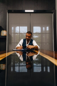 Luis Requejo explaining how POS systems can improve in-person payment operations